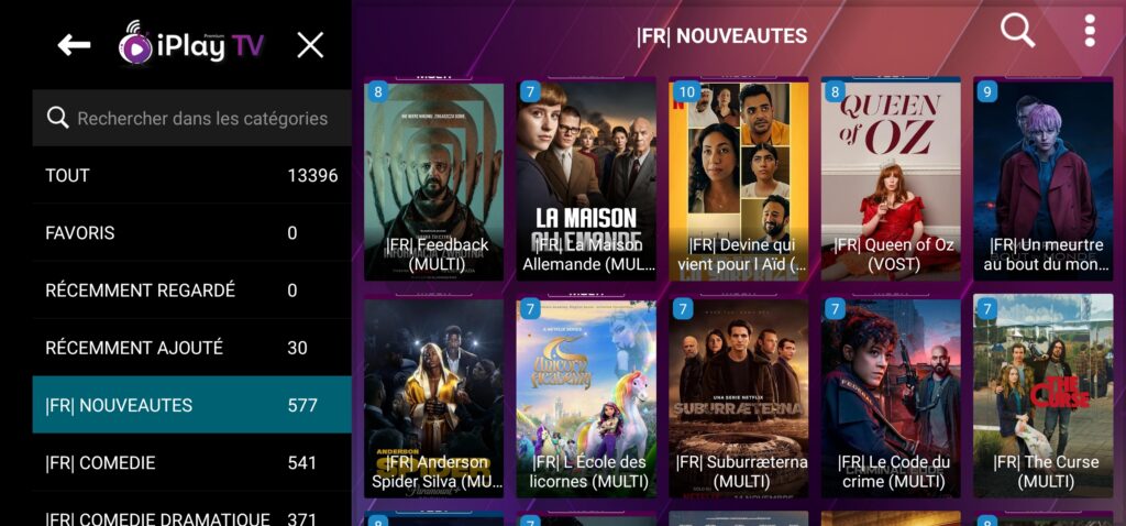 iplay tv séries